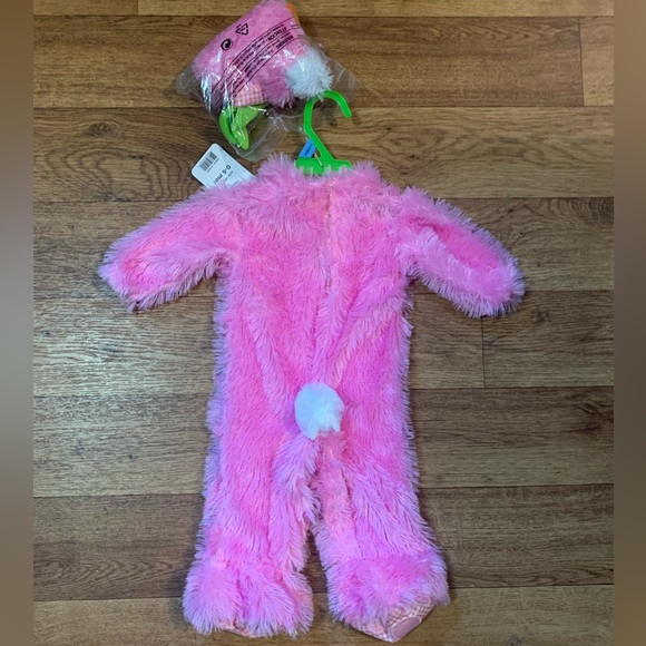 Infant/Toddler pink rabbit 3pc set - Picture 2 of 3